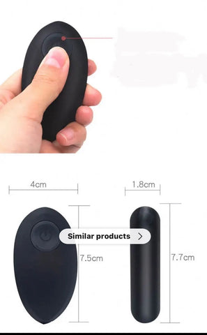 Remote Control Vibrating Panties