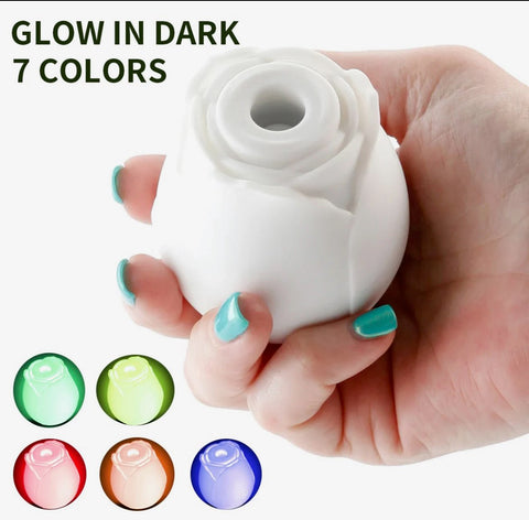 Glow in the dark rose