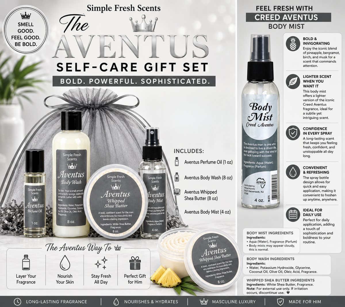 Crown Authority Self-care Set