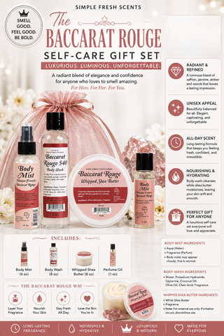 Crimson Luxe Self-care Set